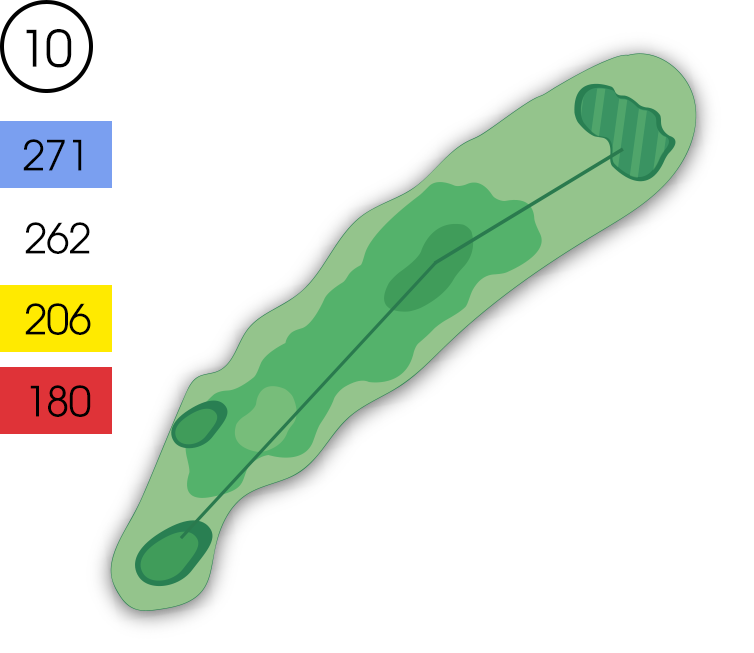 Hole 10 Map