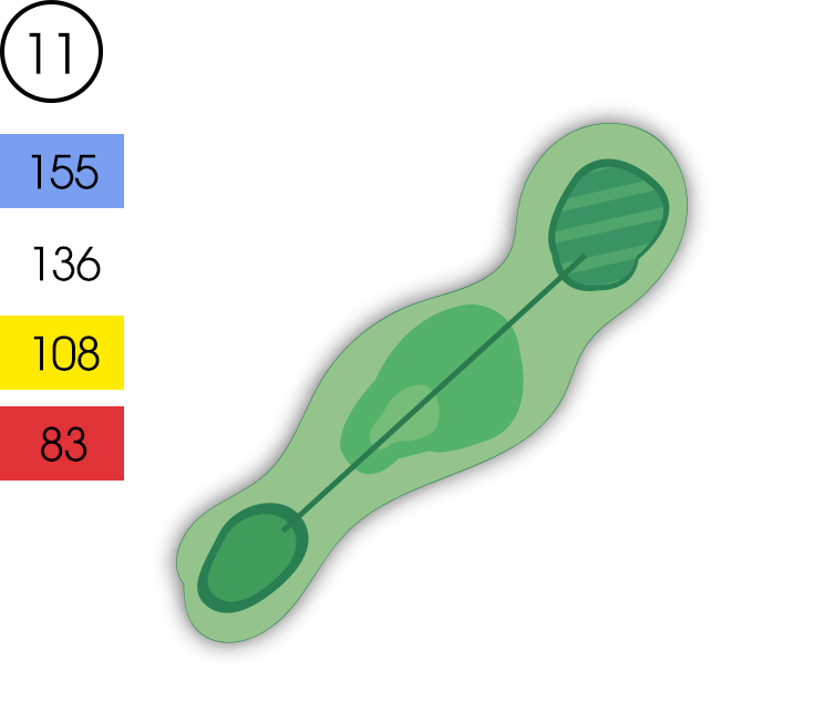 Hole 11 Map