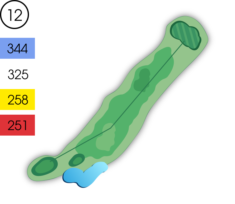 Hole 12 Map