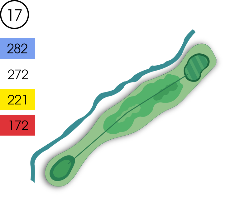 Hole 17 Map