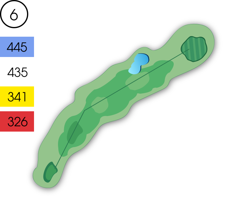 Hole 6 Map