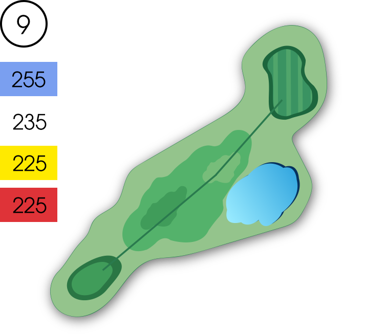 Hole 9 Map